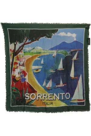 Dolce & Gabbana Scarves, female, , ONE SIZE, Luxury Sorrento Logo Silk Scarf