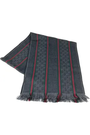 Gucci Pre-owned Scarves, male, , ONE SIZE, Pre-owned Wool scarves