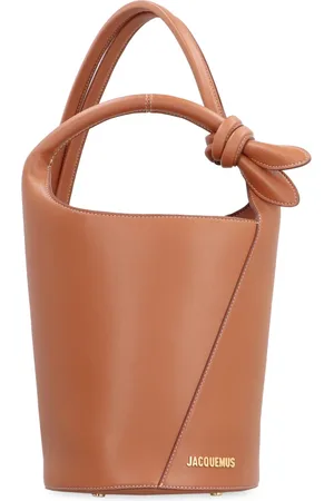 Jacquemus Mini Bucket Bag with Snap Closure