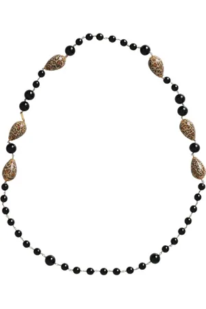 Dolce & Gabbana Necklaces, female, , ONE SIZE, Minimalist Beaded Long Necklace