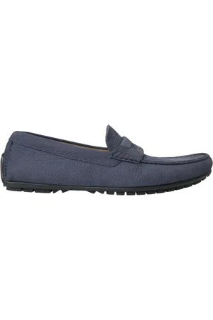 Dolce & Gabbana Leather Slip-On Moccasin Shoes