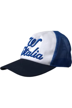Dolce & Gabbana Mesh Baseball Hat White Black