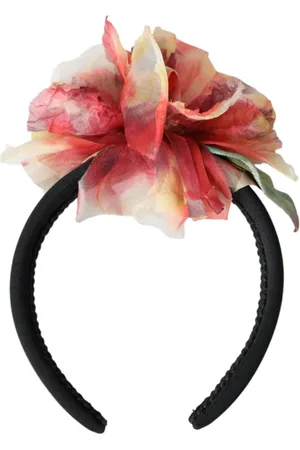 Dolce & Gabbana Floral Tiara Women Headband Diadem