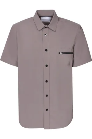 SACAI Shirt Short Sleeve Button Closure