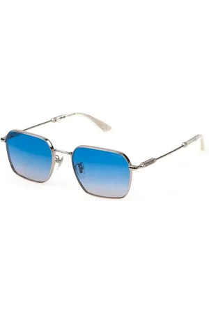 Police Sunglasses, unisex, , 55 MM, Blue Gradient Smoke Sunglasses