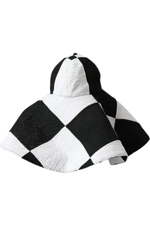 Dolce & Gabbana Hats, unisex, , 57 CM, Checkered Wide Brim Sun Hat