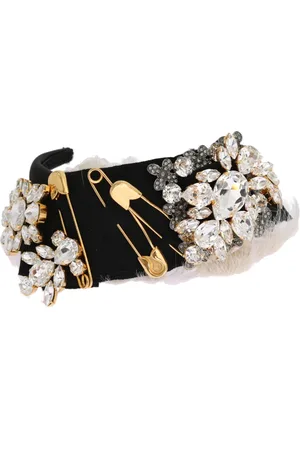 Dolce & Gabbana Headbands, female, , ONE SIZE, Crystal Headband Tiara Luxury
