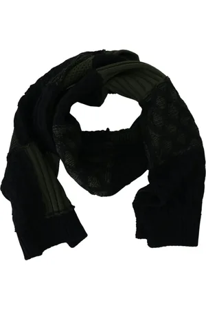 Dolce & Gabbana Winter Scarves, unisex, , ONE SIZE, Elegant Wool Scarf in & Green