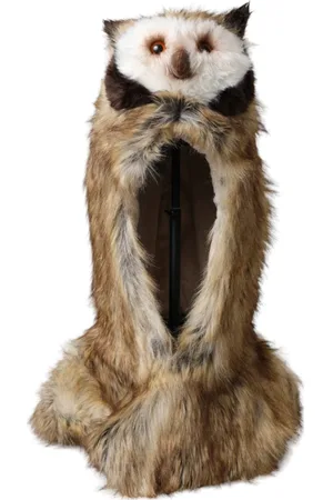 Dolce & Gabbana Hats, female, , ONE SIZE, Owl Faux Fur Head Cap