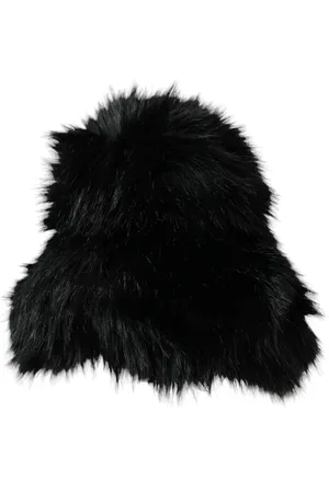 Dolce & Gabbana Faux Fur Bucket Hat