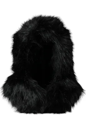 Dolce & Gabbana Faux Fur Wrap Hat