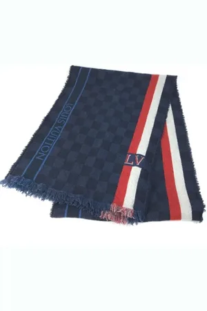 LOUIS VUITTON Pre-owned Scarves, male, , ONE SIZE, Pre-owned Wool scarves