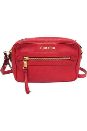 Miu Miu Pre-owned Cross Body Bags, female, , ONE SIZE, Pre-owned Leather shoulder-bags