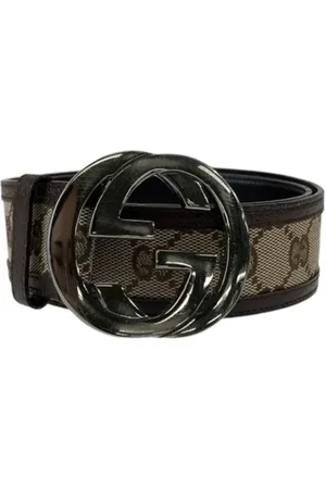 Gucci Pre-owned Belts, male, , ONE SIZE, Pre-owned Canvas belts