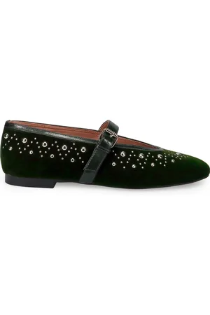 Bibi Lou Velvet Mary Jane Shoes