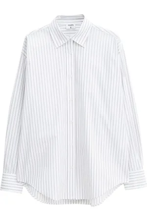 Filippa K Shirts, female, , XS, Vertical Stripe Print Cotton Shirt