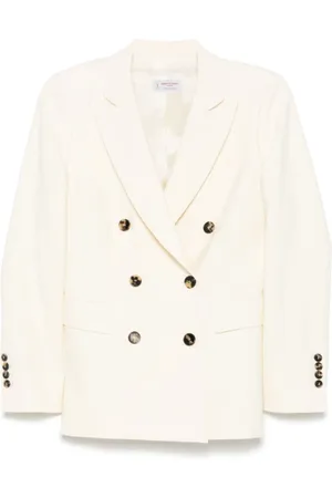 ALBERTO BIANI Blazers, female, , L, Double-Breasted Wool Jacket