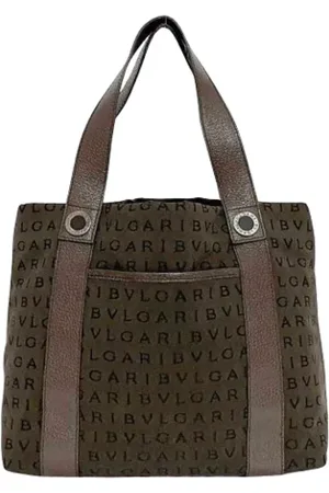 Bvlgari Pre-owned Tote Bags, female, , ONE SIZE, Pre-owned Canvas shoulder-bags