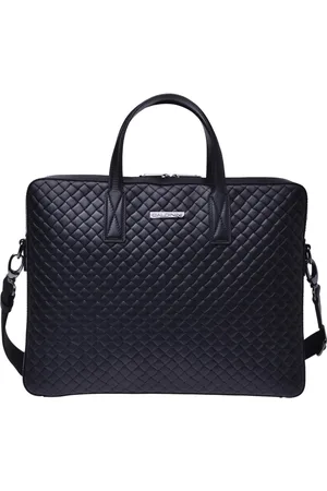 BALDININI Woven leather work bag