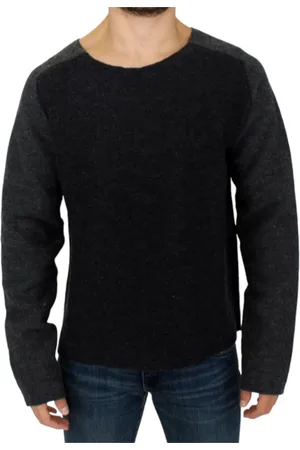 Costume National Round-neck Knitwear, male, , M, Wool Jumper with Round Neck