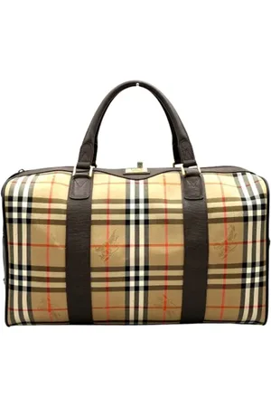 Burberry Pre-owned Weekend Bags, unisex, , ONE SIZE, Pre-owned Canvas travel-bags