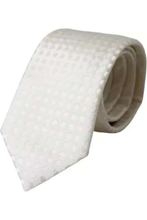 Dolce & Gabbana Polka Dot Silk Tie Classic Adjustable Men