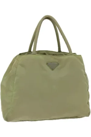 Prada olive green handbag best sale