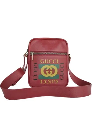 Gucci Pre-owned Cross Body Bags, male, , ONE SIZE, Pre-owned Leather gucci-bags