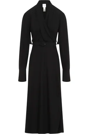 Patou Draped Maxi Day Dress
