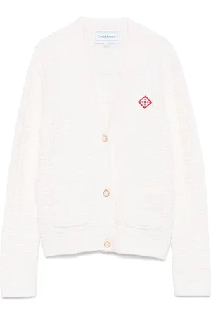 Casablanca Cardigans, female, , XS, Merino Cardigan with Button Closure