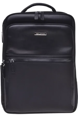 BALDININI Backpacks, male, , ONE SIZE, Backpack in leather and nylon