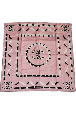 CHANEL Pre-owned Scarves, female, , ONE SIZE, Pre-owned Silk scarves