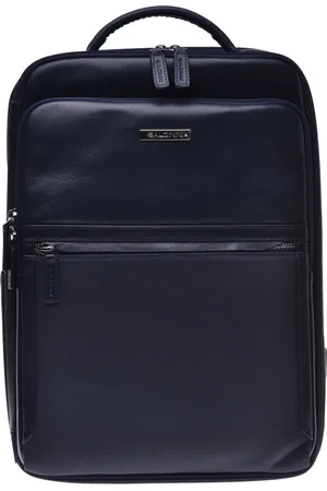 BALDININI Backpack in leather and nylon