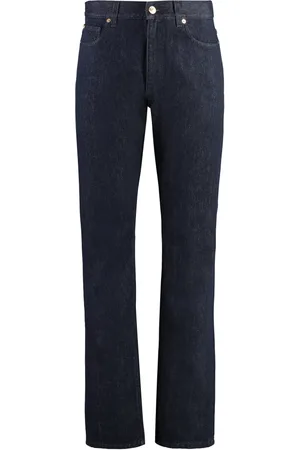 VERSACE Slim-fit Jeans, male, , W32, Slim-fit straight-leg jeans with logo details
