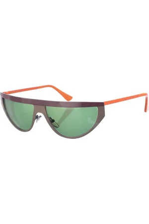 Marni Sunglasses, female, , ONE SIZE, Metal Frame Oval Sunglasses
