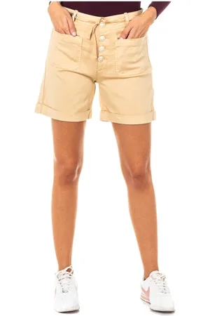 La Martina Short Shorts, female, , W27, Red Shorts with Adjustable Waistband