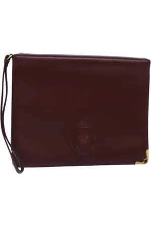 Cartier Pre-owned Clutches, female, , ONE SIZE, Pre-owned Leather clutches