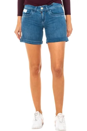 La Martina Denim Shorts with Embroidered Design