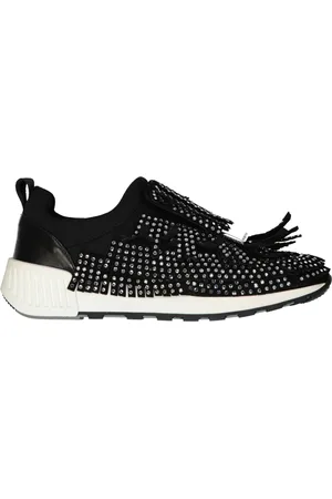 Sergio Rossi Sneakers, female, , 1 UK, Crystal Trainers Aw23