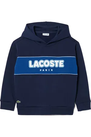 Lacoste Hooded Sweatshirt with Sporty Cut
