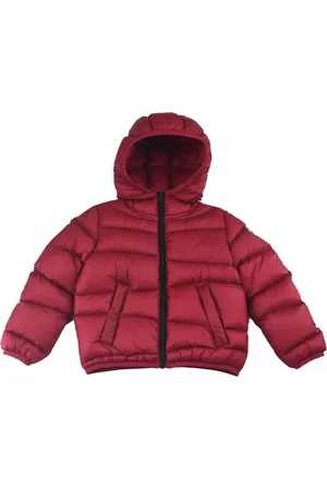 Colmar Winterjackets, unisex, , 8 Y, Hooded Puffer Jacket with Logo Print