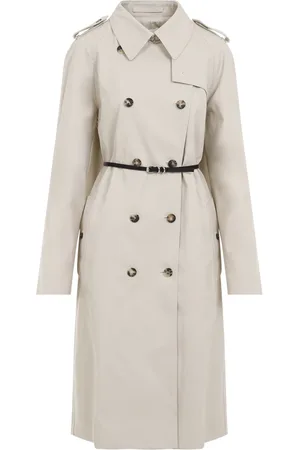 Givenchy Trench Coats, female, , M, Eggshell Trench Coat