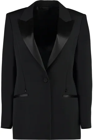 Givenchy Wool Blazer with Peak Lapel