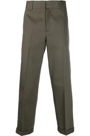 Golden Goose Straight Trousers, male, , L, Military Crop Trousers