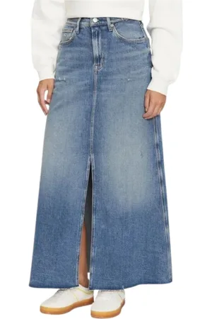 Tommy Hilfiger Denim Skirts, female, , S, Denim Skirt with Zip Closure