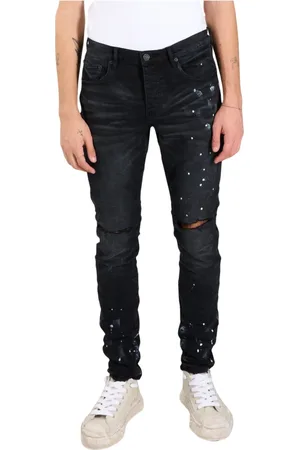 Purple Brand Skinny Jeans, male, , W31, Frayed Skinny Jeans