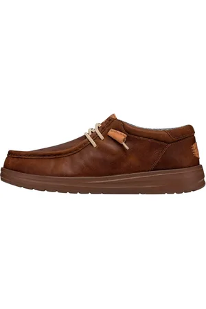 Hey dude Leather Grip Moccasin Shoe