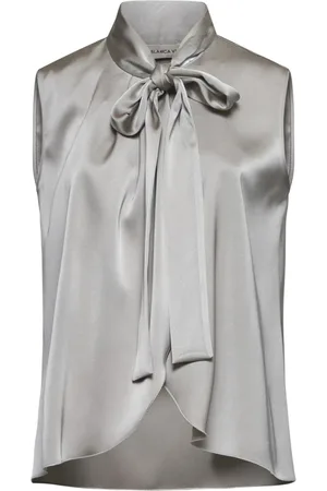 BLANCA Sleeveless Tops, female, , M, White Top