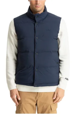 MC2 SAINT BARTH Plain Vest with Logo Details