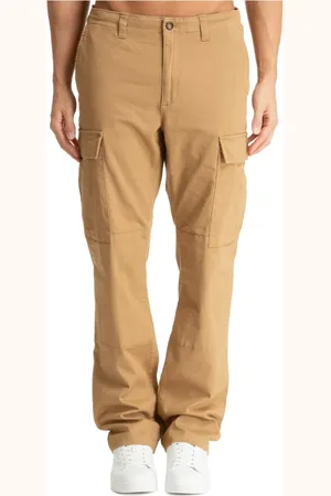 Michael Kors Stylish Logo Detail Zipper Pocket Trousers